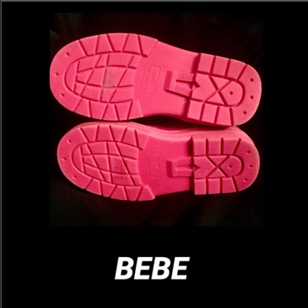 Bebe Rhinestone Logo Boot - Picture 5 of 6